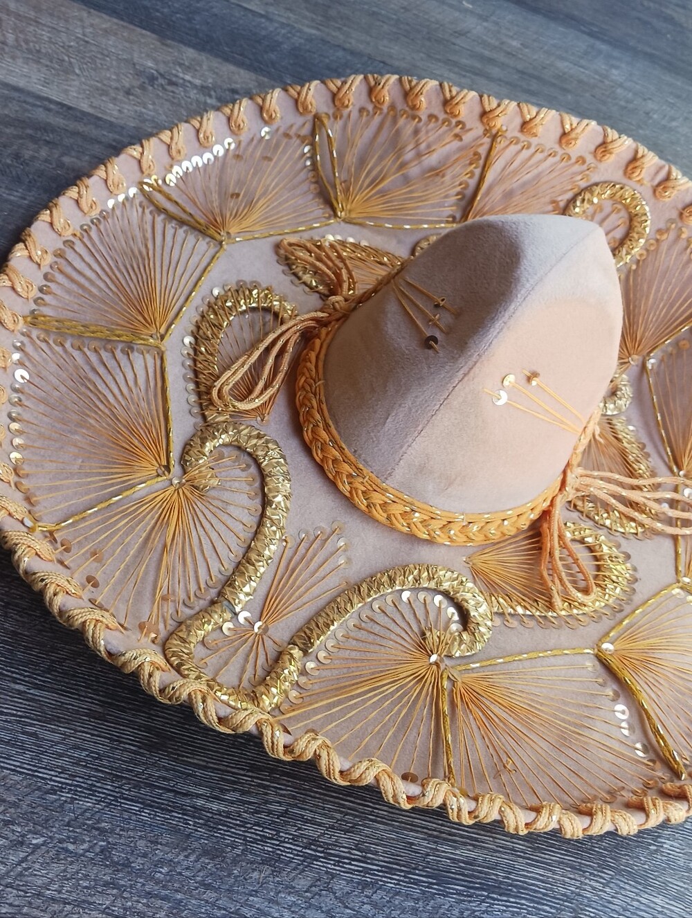 Pigalle Mexican Sombrero XXXXX Tan Yellow Mexico Soccer FIesta NOW